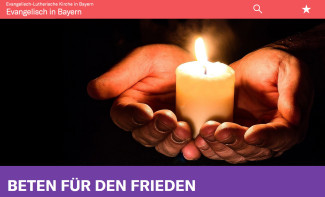 Beten für den Frieden